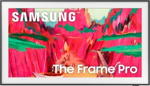 SAMSUNG 65-Inch Class The Frame Pro LS03FW 4K Neo QLED Mini LED Smart TV (2025 Model) Modern Frame Design with Wireless One Connect, NQ4 AI Gen3 Processor, Art Mode, Samsung Vision AI, Alexa Built-in