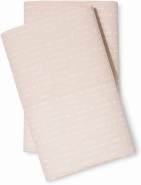 Sateen Breezy Peach Pillowcase Set - King
