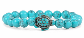 Sea Turtle Bracelet Journey - Crystal Blue
