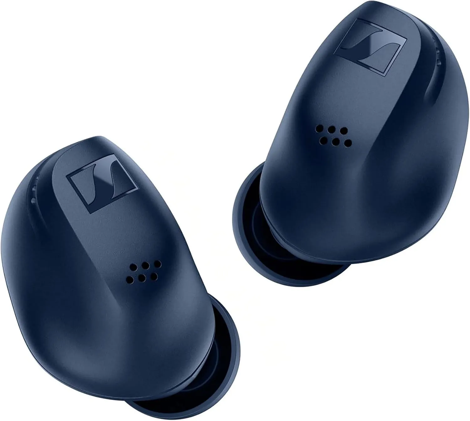 Sennheiser ACCENTUM True Wireless Earbuds - Crystal-Clear Sound with Hybrid ANC, Ergonomic Design, 28-Hour Battery Life, Touch Interface and Dual Mic Call Quality - Blue
