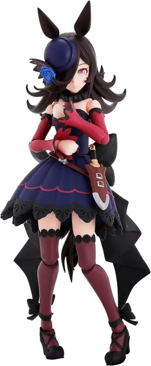 S.H. Figuarts Uma Musume Pretty Derby Rice Shower, Approx. 4.7 inches (120 mm), ABS & PVC Pre-painted Action Figure