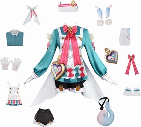 Sigewinne Cosplay Costume for Genshin Costume Outfit Set Game Cos