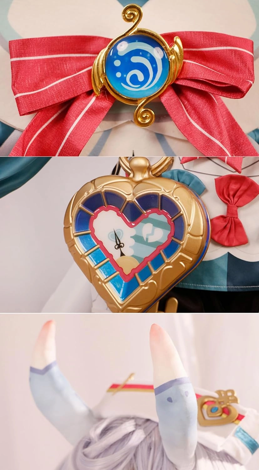 Sigewinne Cosplay Costume for Genshin Costume Outfit Set Game Cos