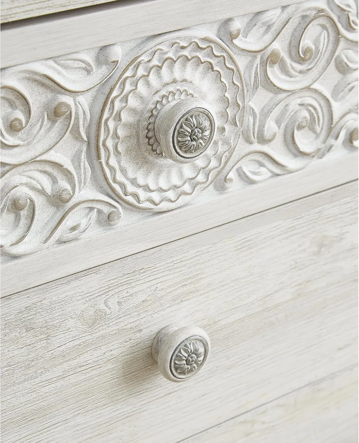Signature Design by Ashley Paxberry Boho Dresser, Whitewash