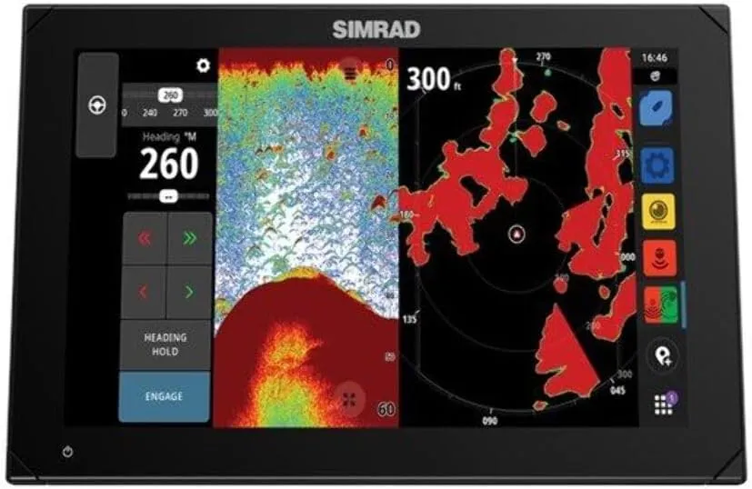 Simrad NSX Smart Chartplotter & Fish Finder with C-MAP Discover X Charts
