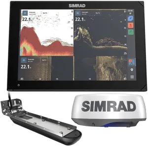 Simrad NSX Smart Chartplotter & Fish Finder with C-MAP Discover X Charts
