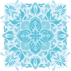 Sizzix Layered Reusable Crafts 4PK Mosaic Flowers by Jessica Scott | 664919 | Chapter 4 2022 Stencils, One Size, Mulitcolour