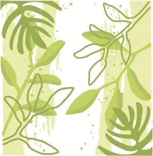 Sizzix Layered Reusable Crafts 4PK Watercolor Leaves by Olivia Rose | 664918 | Chapter 4 2022 Stencils, Mulitcolour
