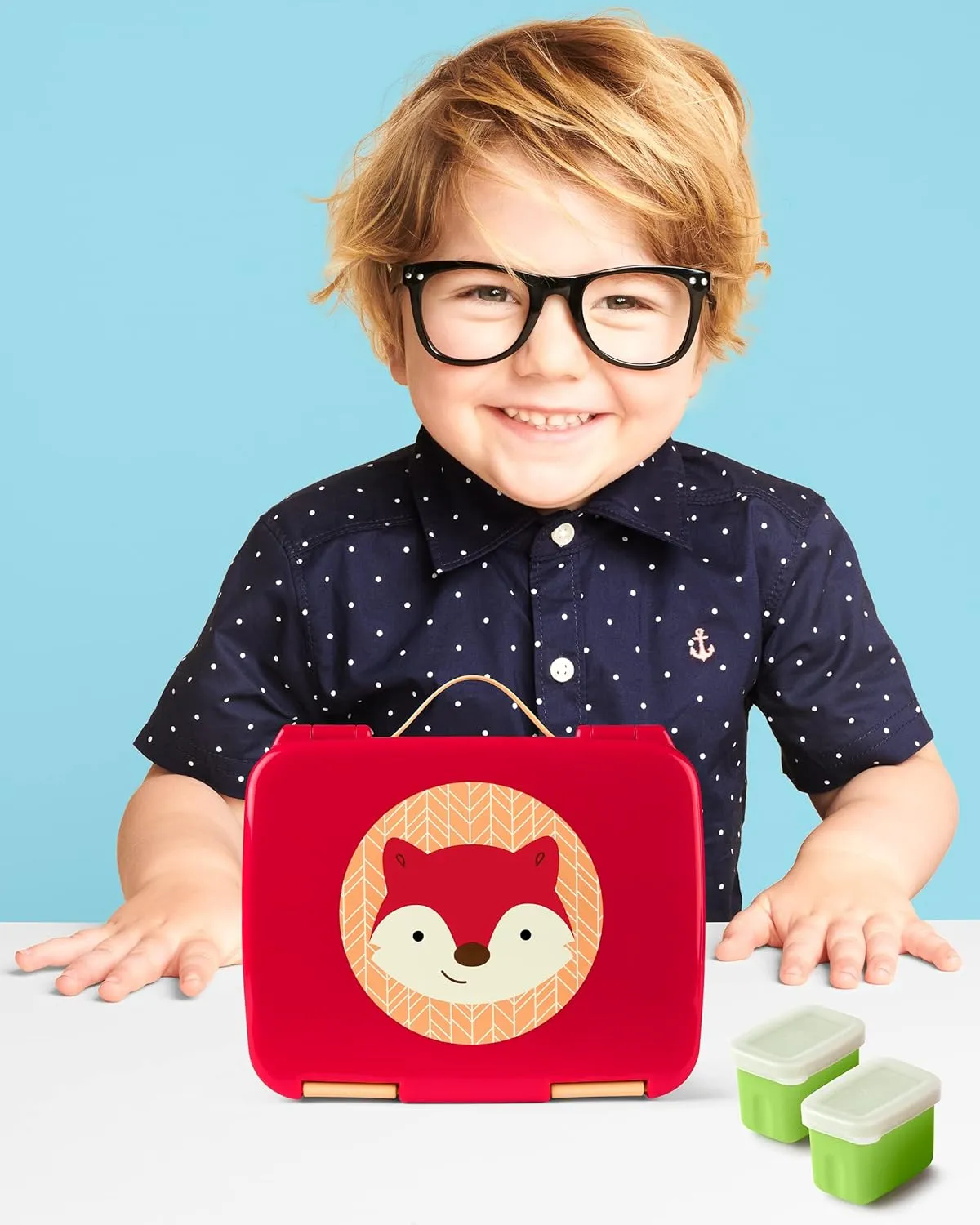 Skip Hop Kids Bento Lunch Box, Ages 3 , Zoo Fox