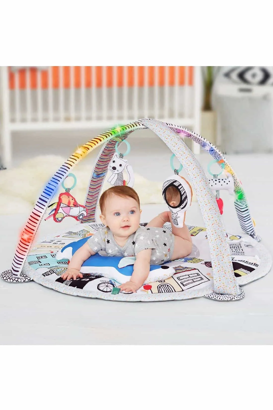 Skip Hop Vibrant Village Smart Lights Activity Gym