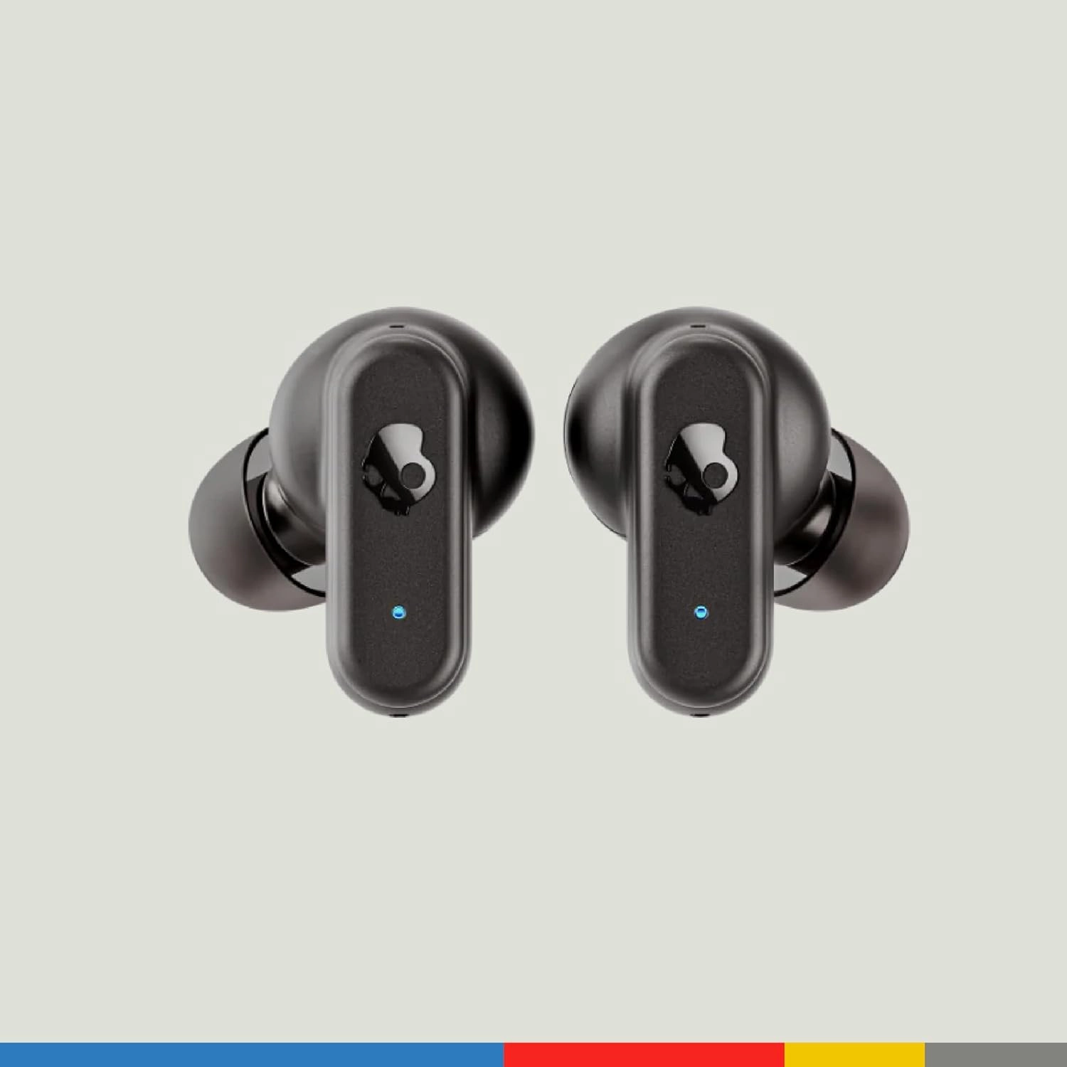 Skullcandy Dime 3 In-Ear Wireless Earbuds, 20 Hr Battery, Microphone, Works with iPhone Android and Bluetooth Devices - Black (Renewed)