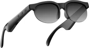 Smart Glasses with AI Translator, Bluetooth Glasses with 150 Translation, Lightweight Sunglasses for Men & Woman, UV Protection, 120H Ultra-Long Standby, IPX5 Waterproof, Hands-Free Music & Calls
