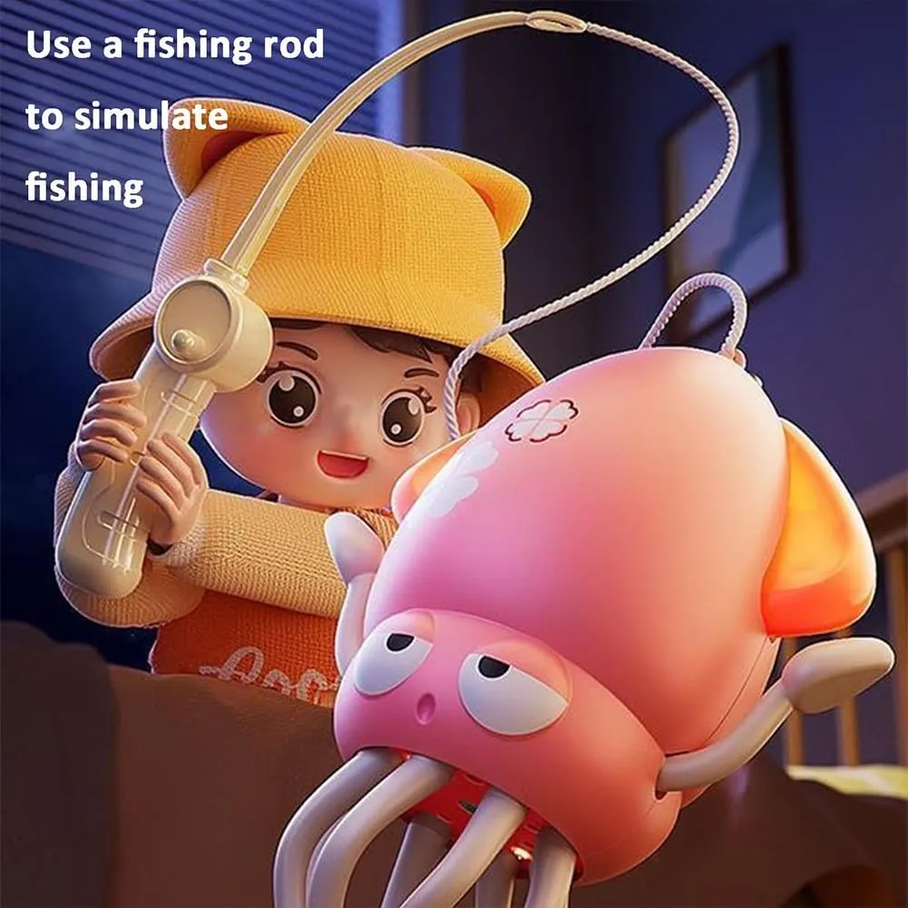 Smart Tentacle Explorer, Electric Dancing Octopus Toy, Automatic Playful Wiggly Wonder Octopus, Magical Crawling Moving Squid with LED Lights & Music, Smart Interactive Magic Mover(3PCS)