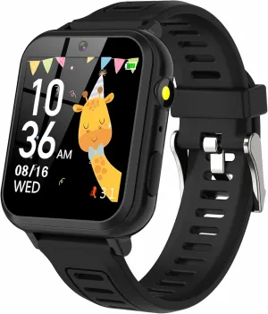Smart Watch for Kids with 24 Games Kids Watch Boys Touch Screen Music Player Camera Alarm Clock Calculator Flashlight 12/24 hr Kids Smart Watch Boys Toys for Kids 3-12 Year Old