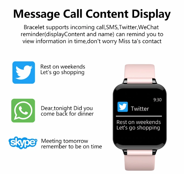 Smart watch With Cardio Frequency
