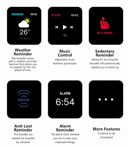 Smart watch With Cardio Frequency