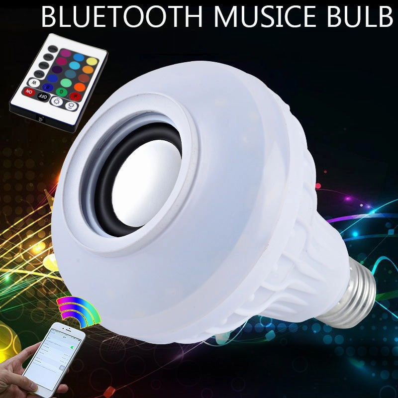 Smart Wireless LED Bulb Lamp With Music Audio Speaker