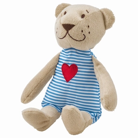 Soft Teddy Bear with Big Red Heart for Children and Kids Great Gift (IK)
