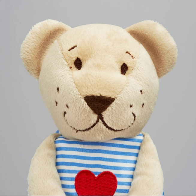 Soft Teddy Bear with Big Red Heart for Children and Kids Great Gift (IK)