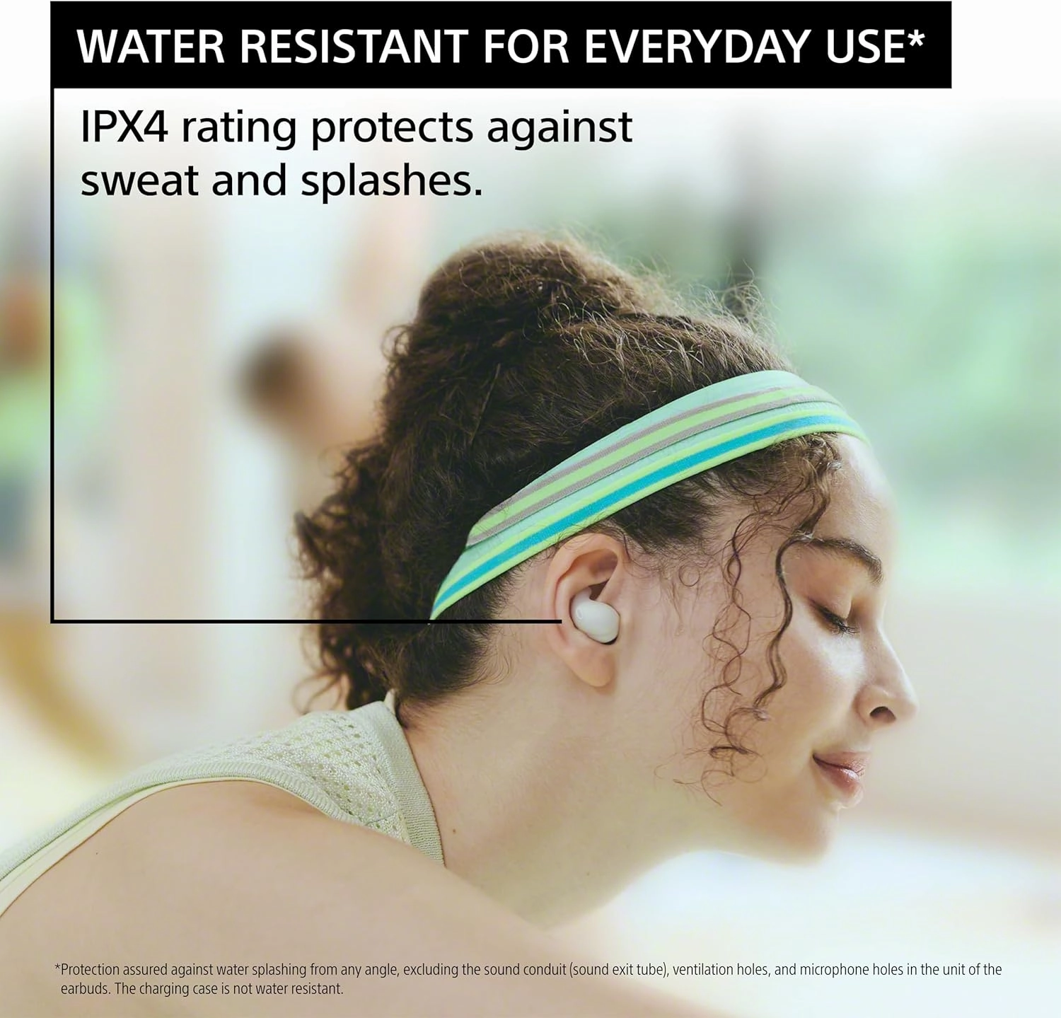 Sony - LinkBuds Fit True Wireless Noise Canceling Earbuds - Black