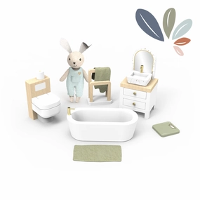 Speedy Monkey Doll house bathroom   1 character