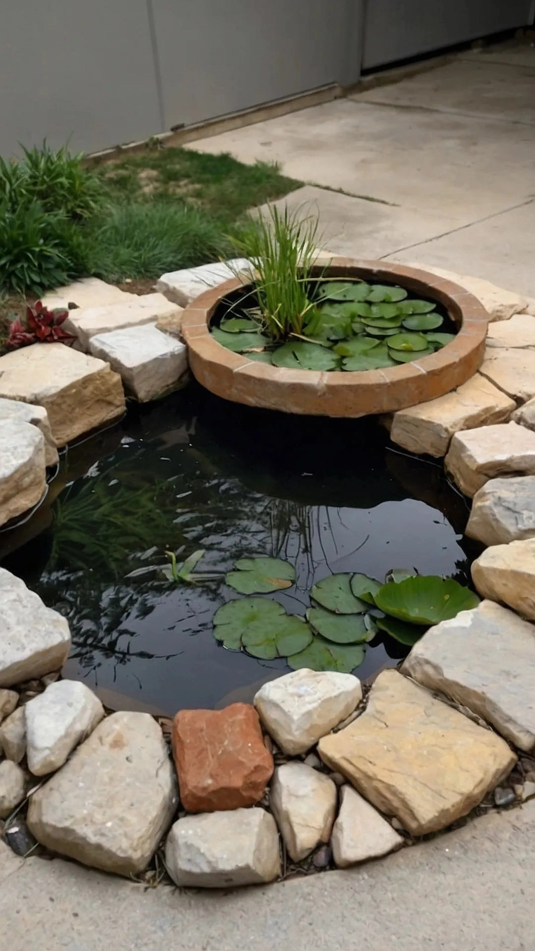 Splashing Fun: 17 House Pond Ideas to Transform Small Gardens