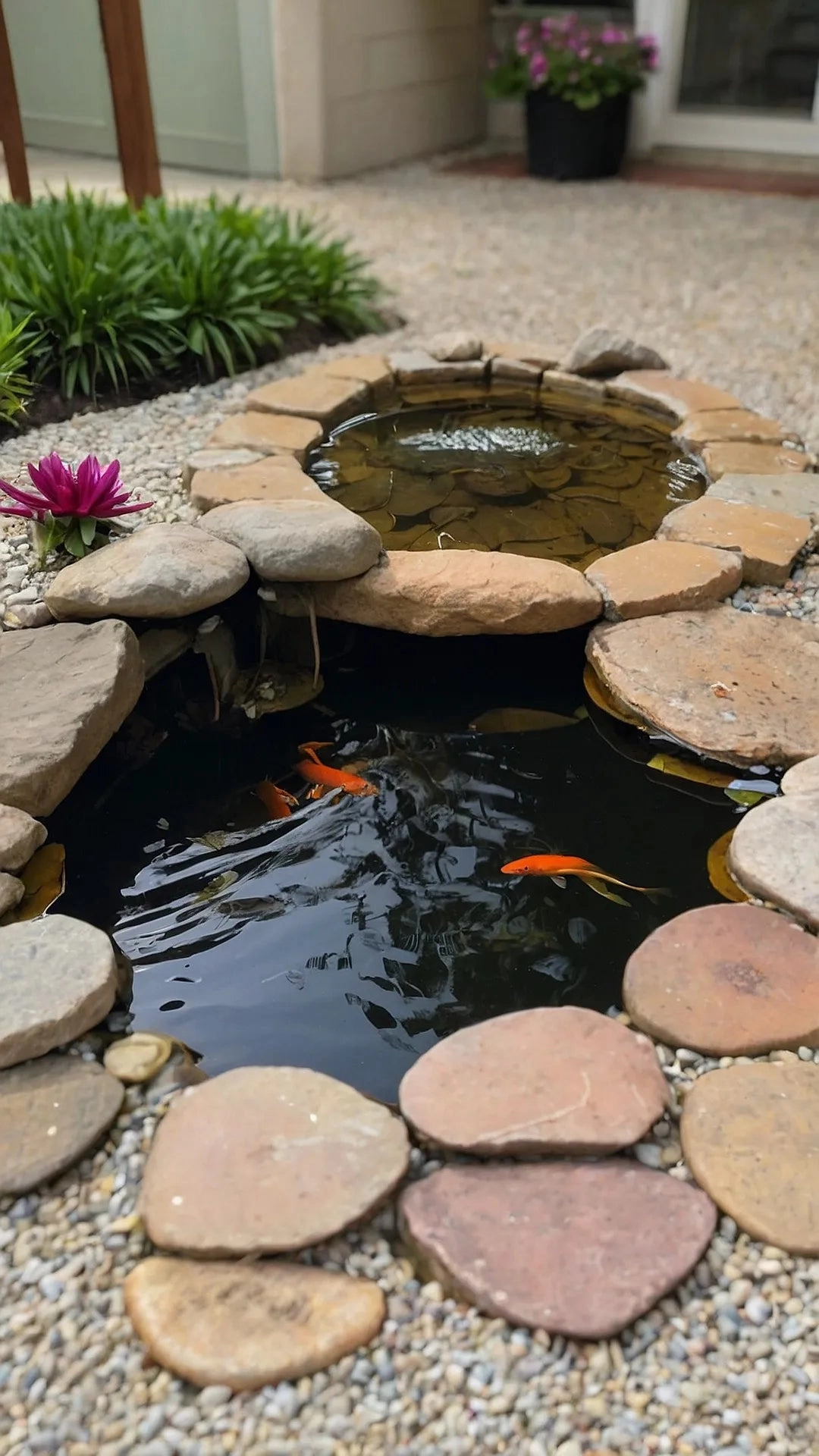 Splashing Fun: 17 House Pond Ideas to Transform Small Gardens