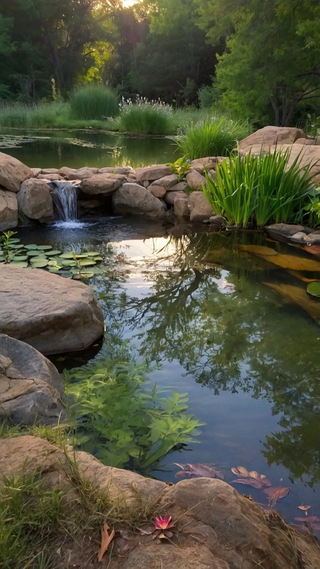Splashing Fun: 17 House Pond Ideas to Transform Small Gardens