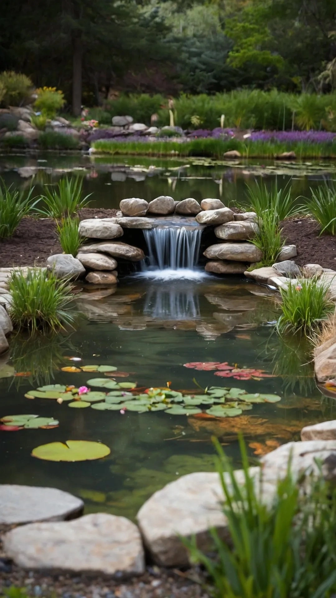Splashing Fun: 17 House Pond Ideas to Transform Small Gardens