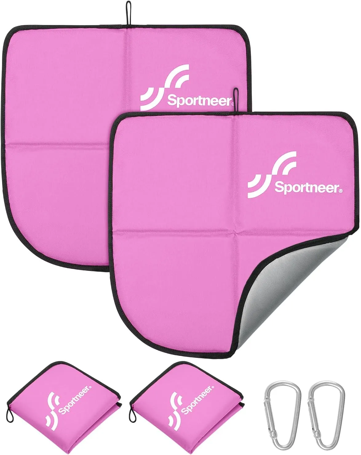 Sportneer Sitting Pad, Sit Pads for Backpacking Portable Camping Sit Pad Waterproof Folding Pad Stadium Seat Pad for for Camping Picnics Hiking