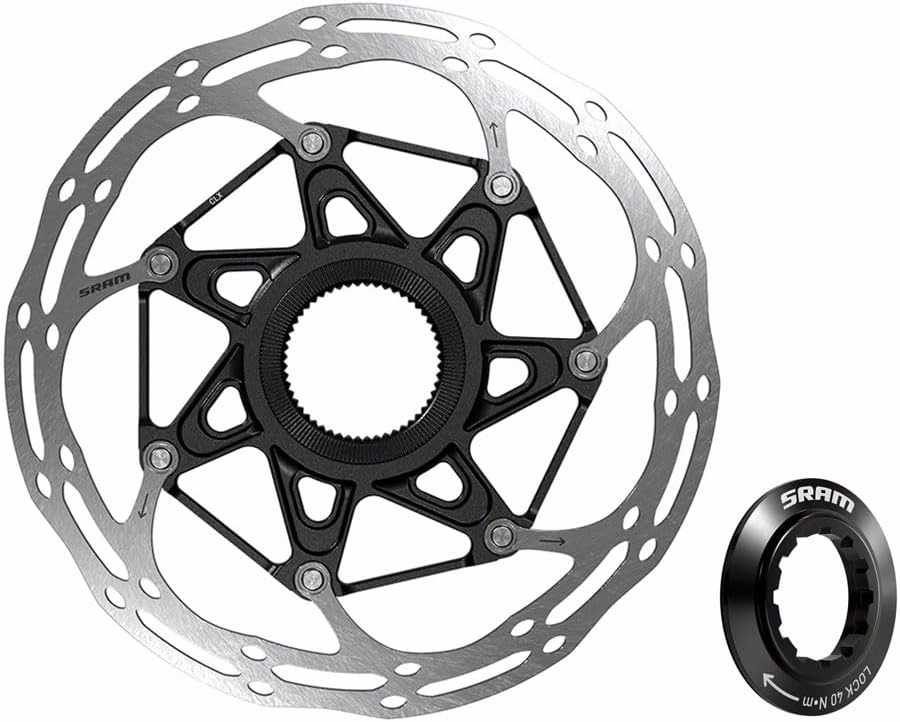 SRAM Centerline X Disc Brake Rotor - 140mm, Center Lock, 1.85mm, Includes Internal Tooled Lockring