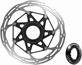 SRAM Centerline X Disc Brake Rotor - 140mm, Center Lock, 1.85mm, Includes Internal Tooled Lockring