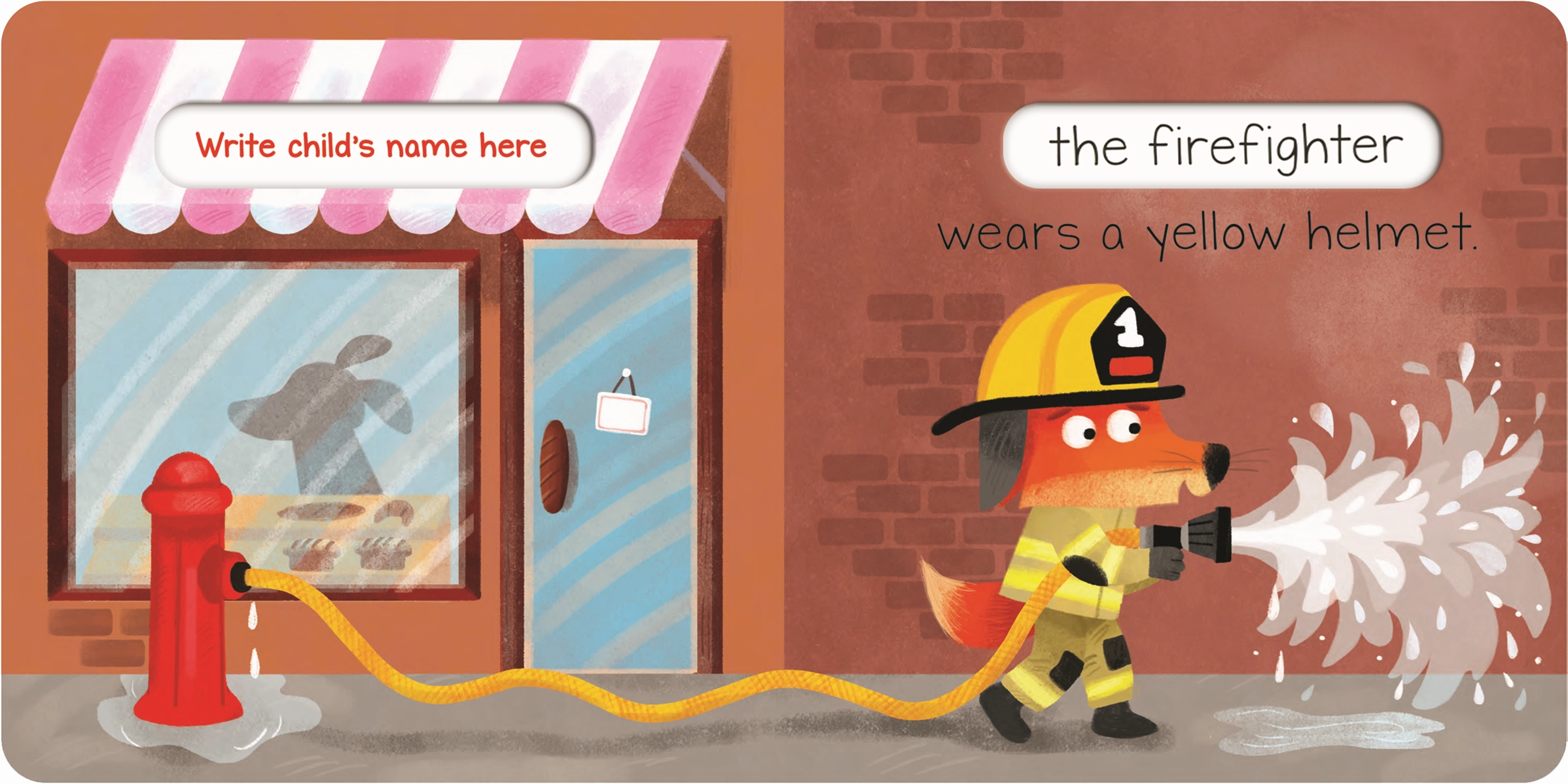 Star in Your Own Story: The Fireﬁghter Board Book