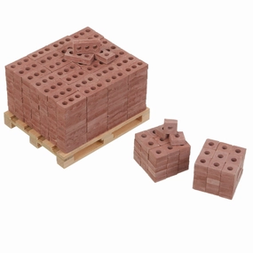 STEM Building Bricks Kit – Set 4 with Pallet | Wise Elk Educational Toy by Fainotoys