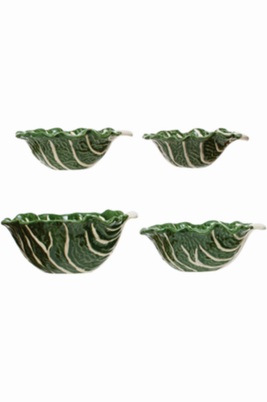 Stoneware Cabbage Bowls
