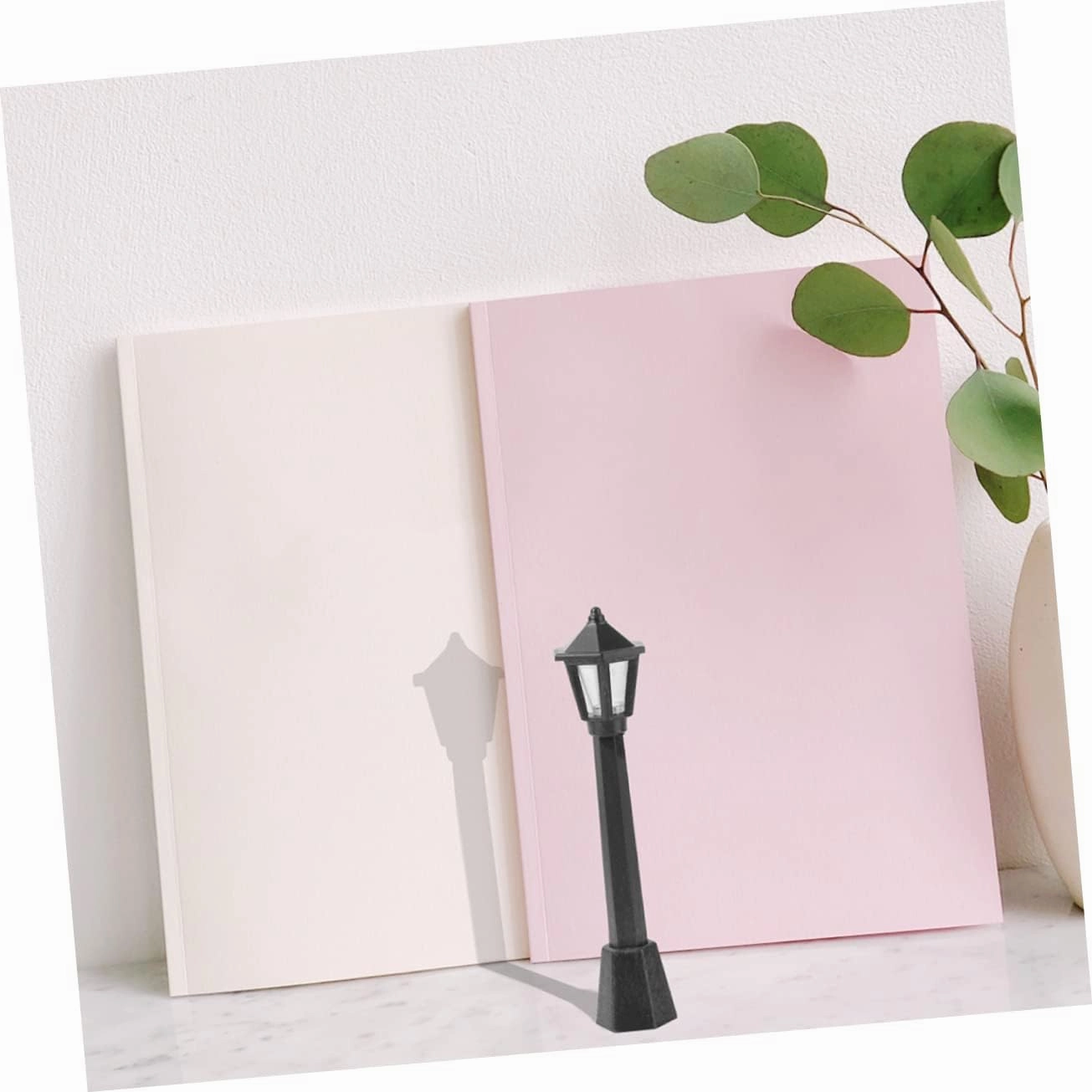 SUPVOX 3sets Light Lamp Ornament Mini Lamp Decor Plastic Material Compact Street Light Model for Miniature House 12pcs*3