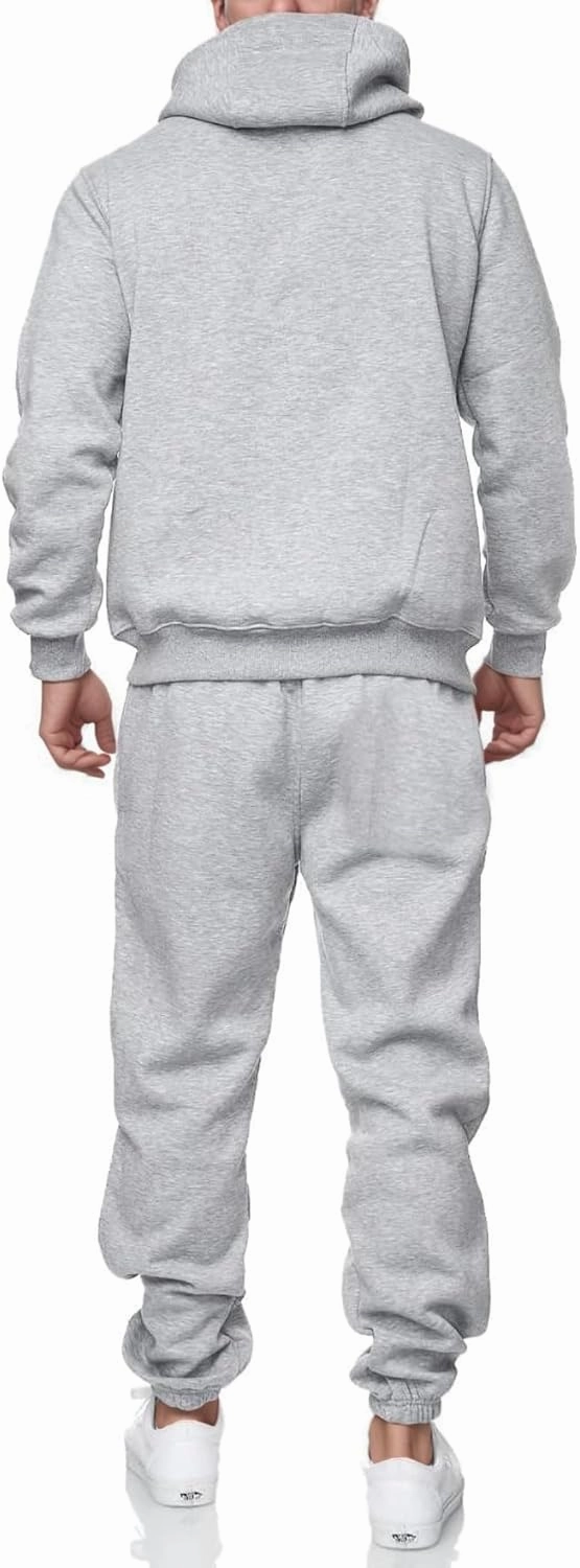 Sweatsuits for Men 2 Piece Men's Jogging Tracksuit Set Hoodie Casual Athletic Long Sleeve Zipper Suit Set