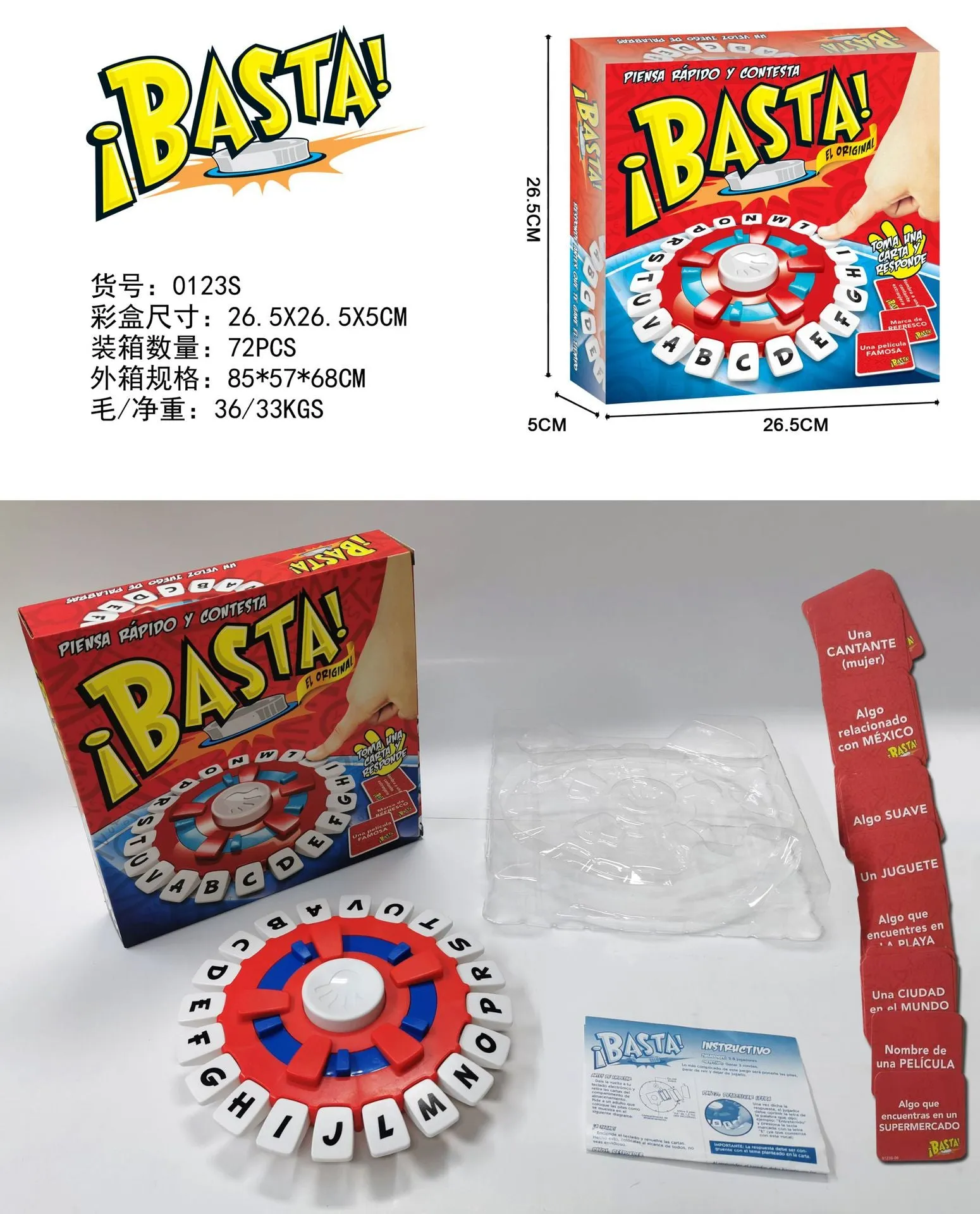 Tapple Crazy Alphabet Board Game