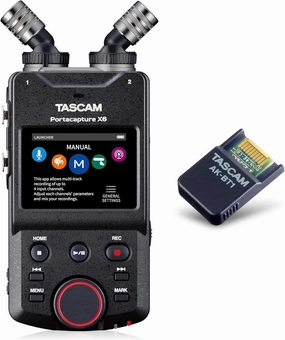 TASCAM Portacapture X6 and Bluetooth Adapter Bundle