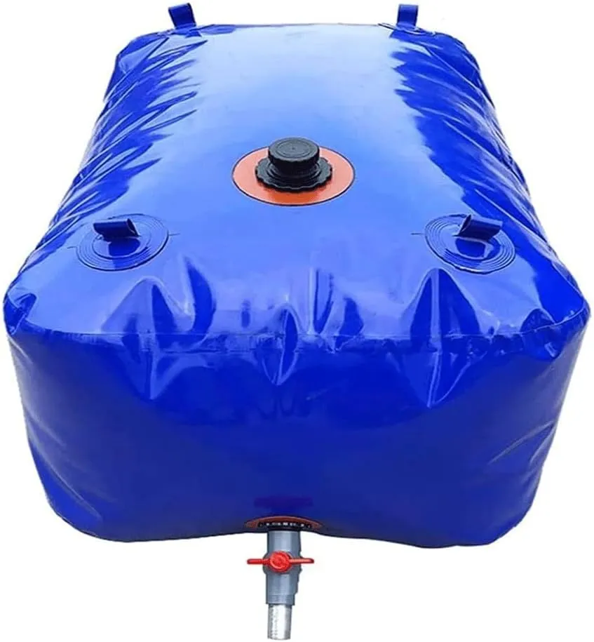 TCHAU Outdoor Portable Cylinder Thickened Foldable Bladder Tanks Rain Barrel Car Small Camouflage Bag Use Tanke Bucket Collapsible Container Water Storage Bladde for Camping Hiking Emergency