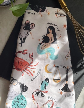 Tea Towel in Zodiac