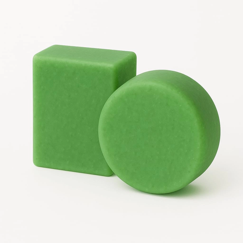 Tea Tree & Mint Shampoo & Conditioner Soap Set, 2 Pcs Handmade Natural Shampoo & Conditioner Bar for Hair Anti-Dandruff, Revitalizing & Clarifying
