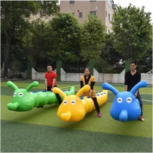Team Building Games Field Day Outdoor Team Gaming Play, Inflatable Toys for Indoor and Outdoor Sports Games, Cooperative Team Game, Relay Game Equipment, 3 PCS(7 Seats/L-4.5M)