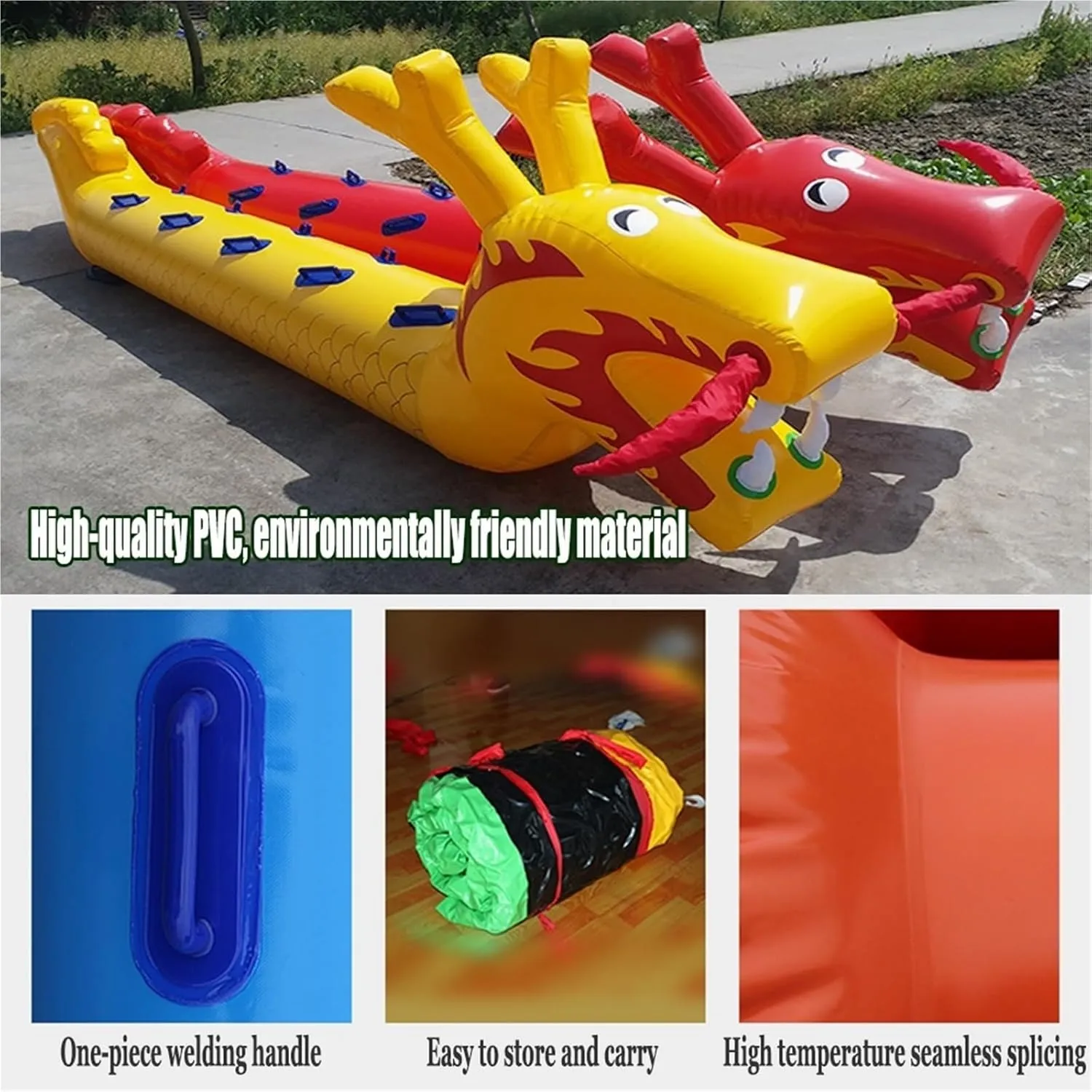 Team Building Games Field Day Teamwork Games Inflatable Toys, Indoor and Outdoor Group Cooperation Funny Games Sports Toys, 2 PCS(10 seats/L-6M)