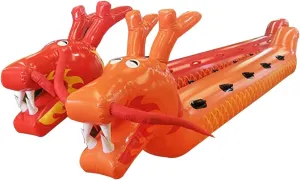 Team Building Games Field Day Teamwork Games Inflatable Toys, Indoor and Outdoor Group Cooperation Funny Games Sports Toys, 2 PCS(10 seats/L-6M)