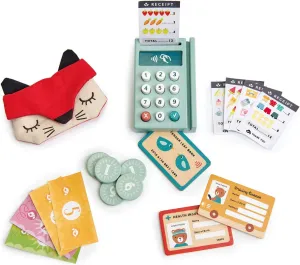 Tender Leaf Toys - Play Pay Pack - A Comprehensive Cash Register Play Set for Kids - Creative and Imaginative Fun Play for Age 3 