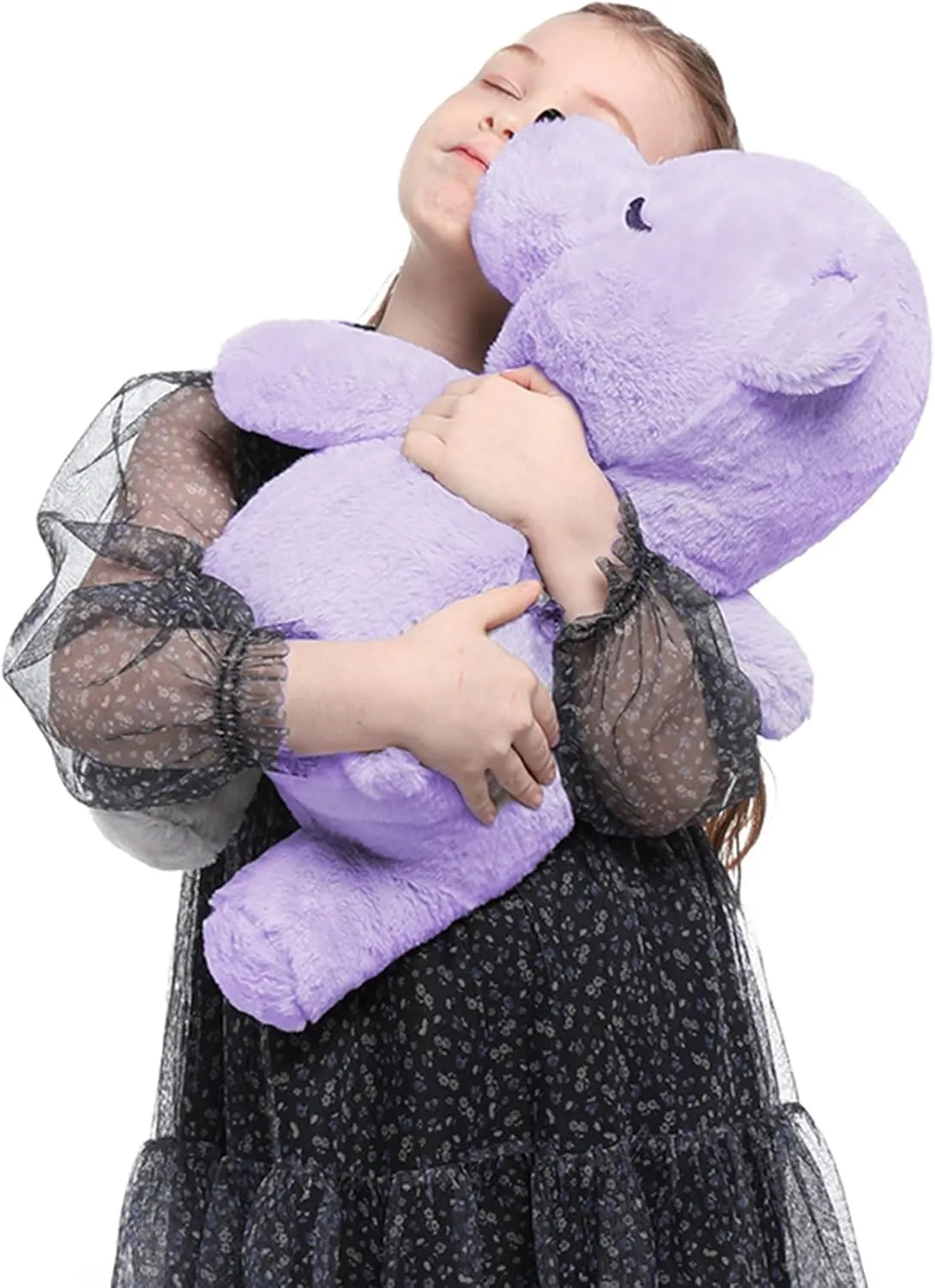 Tezituor Koala Stuffed Animal Plush Pillow,20" Soft Plush Koala Bear Hugging Pillow Home Decor Birthday Gift for Kids Girls Boys,Purple