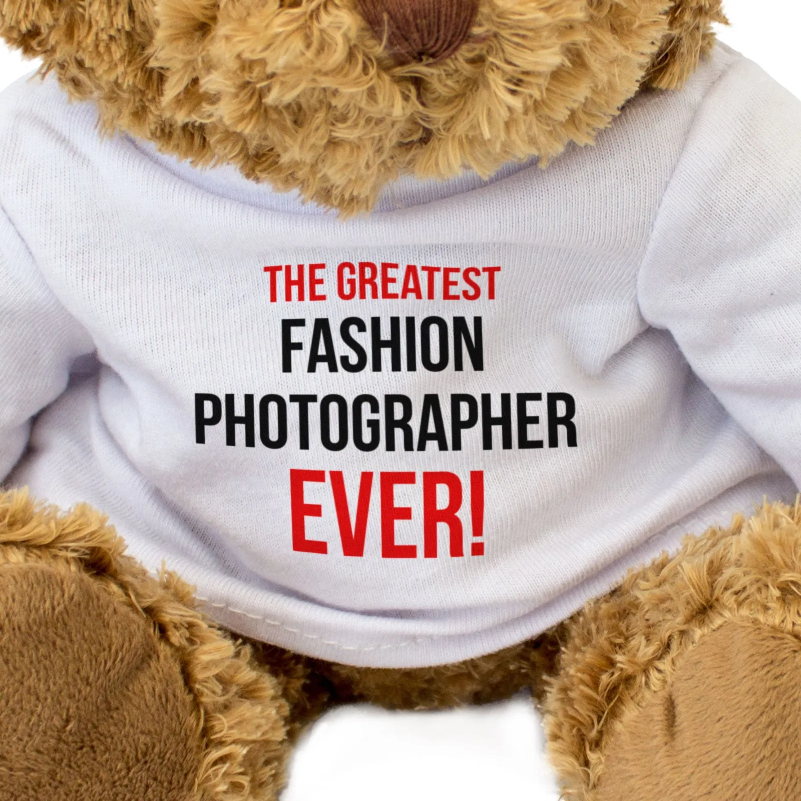 THE GREATEST FASHION PHOTOGRAPHER EVER - Teddy Bear - Cute - Gift Present