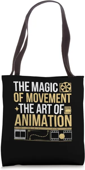 The Magic Of Movement The Art Of Animation Animation Sketch Tote Bag