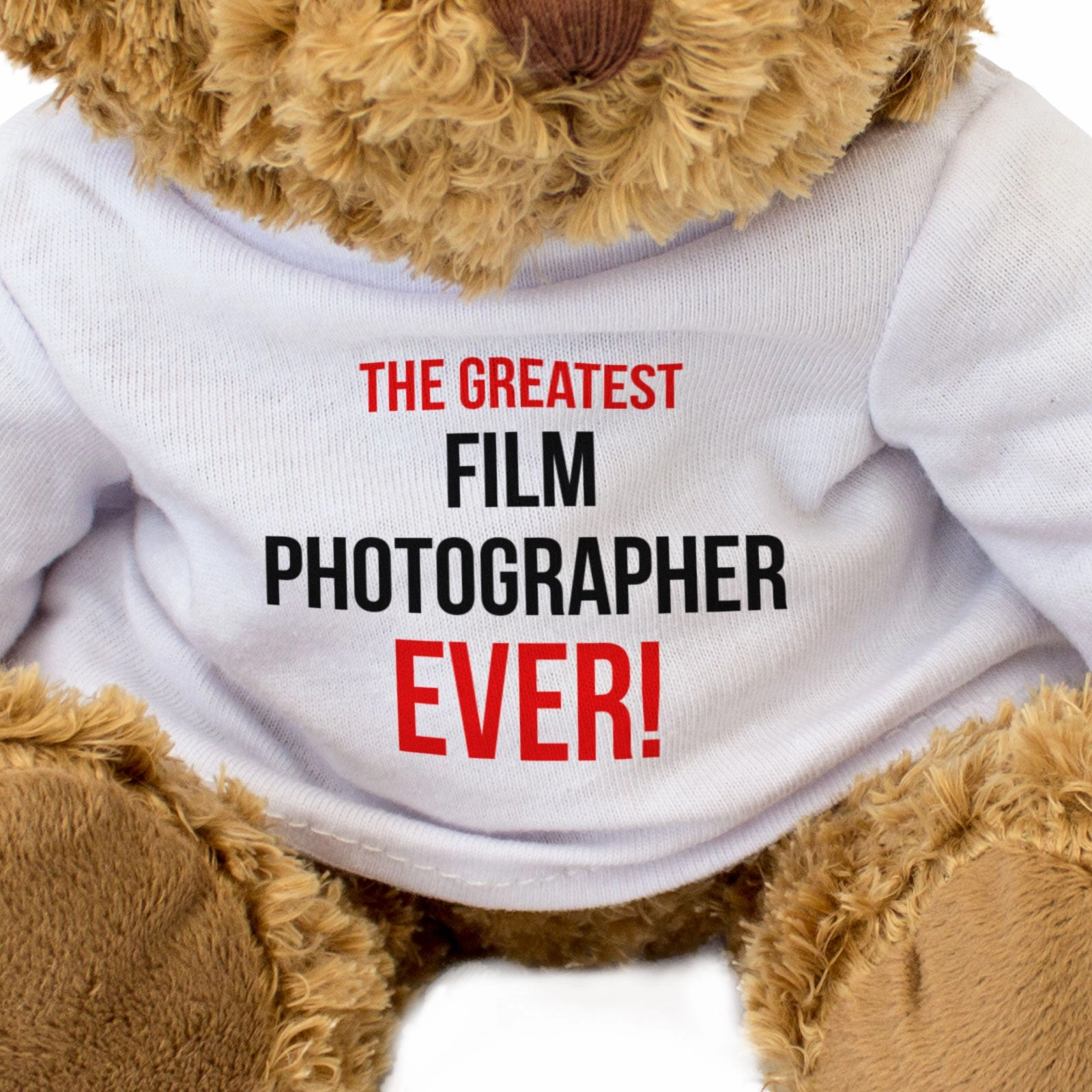 THE GREATEST FILM PHOTOGRAPHER EVER - Teddy Bear - Cute - Gift Present